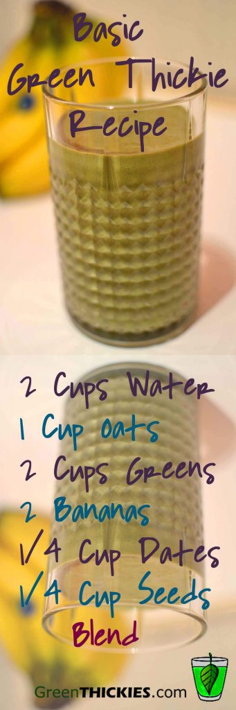 Basic Green Thickie Recipe
