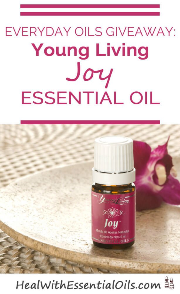 Everyday Oils Giveaway Young Living Joy Essential Oil