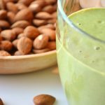 You can always leave the greens out of this Almond Milk Smoothie if you prefer a cream coloured smoothie