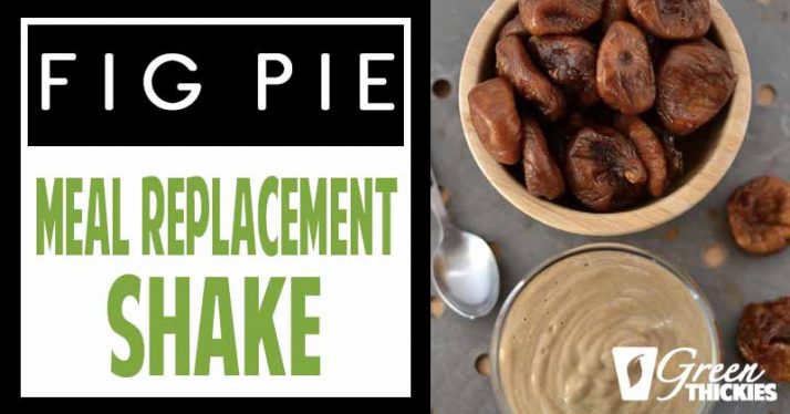 Fig Pie Dessert Smoothie: Dessert Thickie