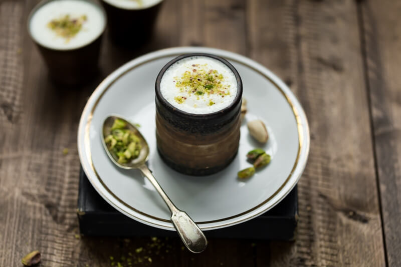 Raw Vegan Creamy “Pistachio Ice Cream” Thickie Shake