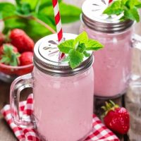 Strawberry Balsamic Salad Smoothie