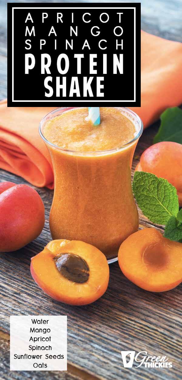 Apricot Mango Spinach Smoothie