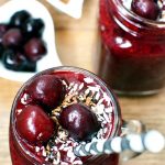 Chocolate Cherry Smoothie: Chocolatey, Fruity With A Secret Stash Of Greens