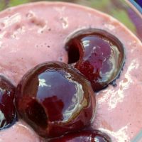 Easy Black Forest Cake Smoothie