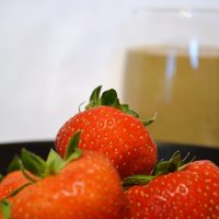 Strawberry, Orange and Dandelion Smoothie