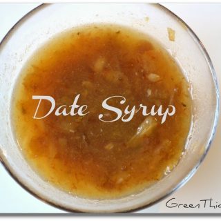 How to make homemade Date Syrup
