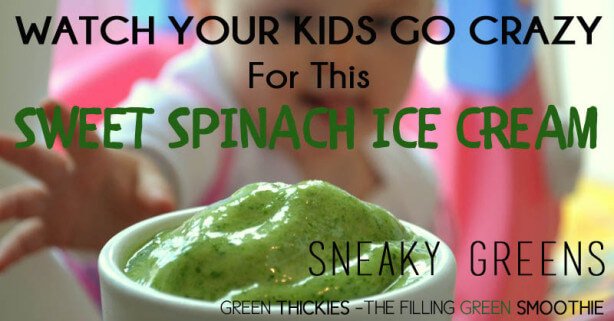 Watch Your Kids Go Crazy For This Sweet Spinach Ice Cream