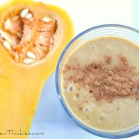 Raw Spiced Butternut Squash Smoothie