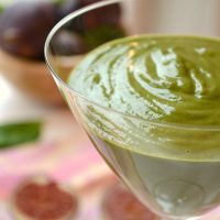 Fresh Fig Smoothie with Ginger