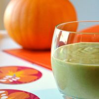 Orange Juice and Pumpkin Smoothie