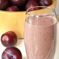 Spicy Plum Smoothie