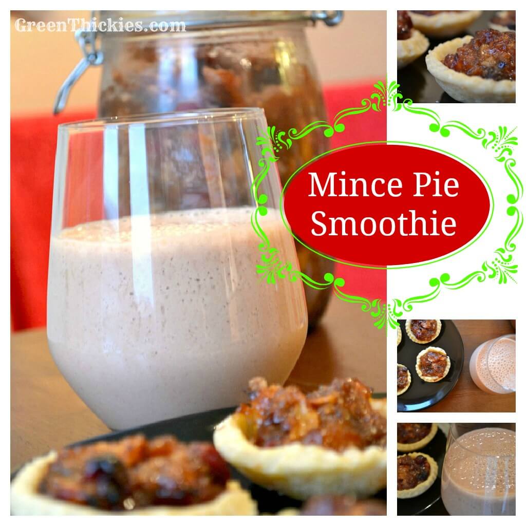 Mince Pie Smoothie Christmas Drink