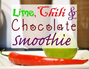 Lime and Chili Chocolate Smoothie