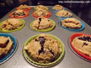 PEANUT BUTTER CHOCOLATE CHIP MUFFINS- Vegan, Gluten-Free, Refined Sugar-Free & Oil-Free