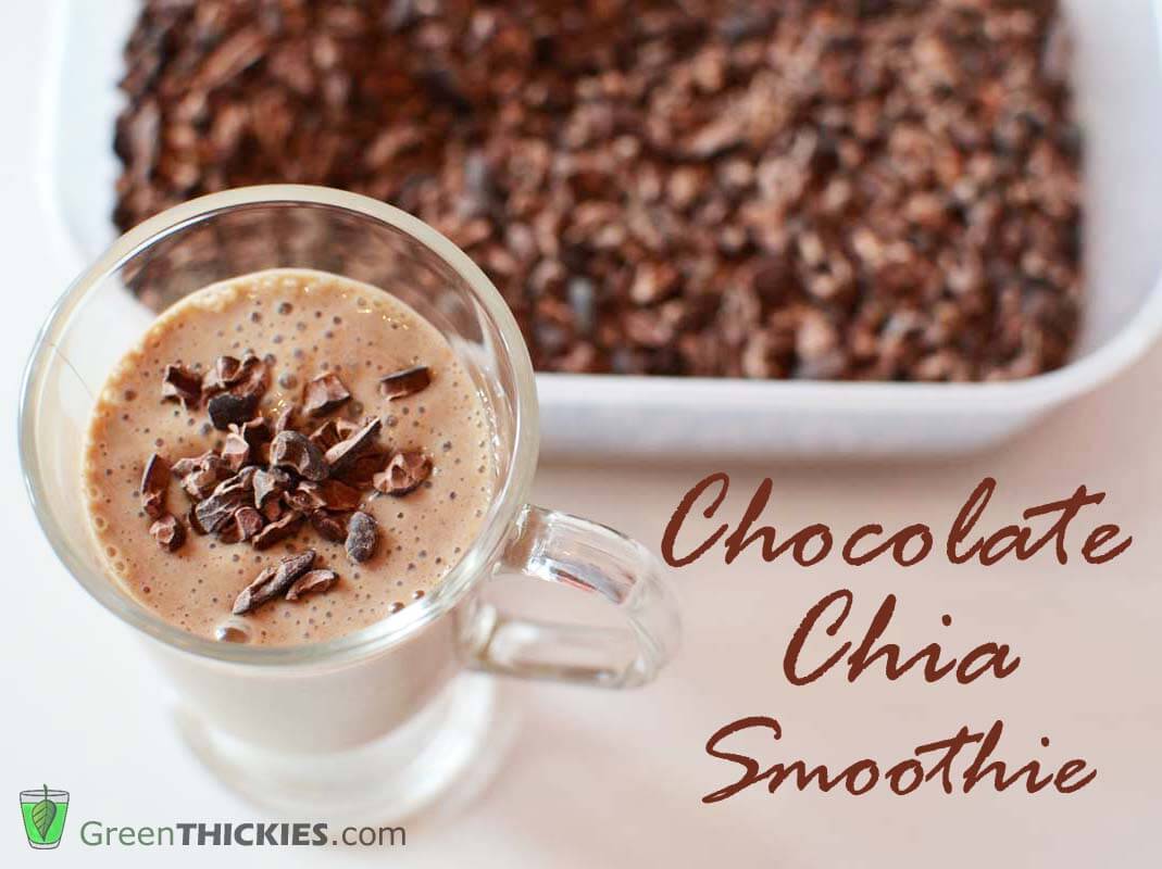 Chocolate Chia Smoothie