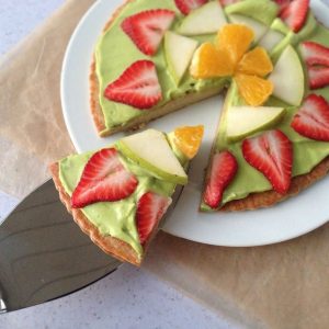 Fruit Pizza with a Maple Quinoa Crust