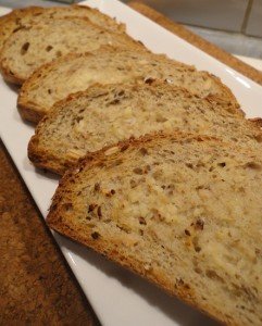 Butter-less Garlic Bread