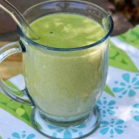 Coconut Mango Spinach Smoothie