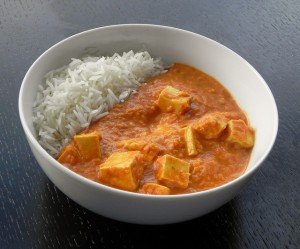 Tofu Paneer Tikka Masala