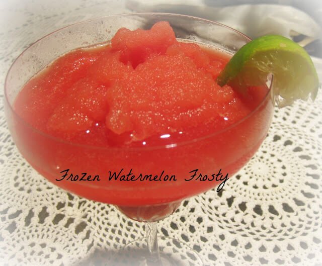 Frozen Watermelon Smoothies