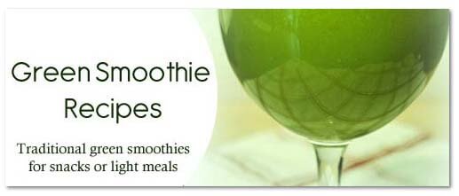 Green Smoothies Recipe Button Shadow