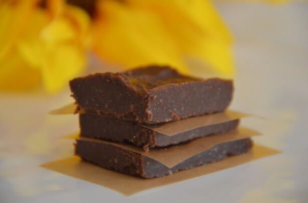 Melt in your mouth Carob Sunbutter Fudge