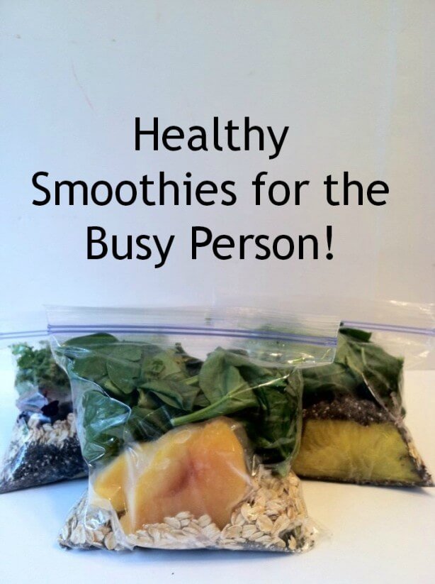 Healthy Smoothies for the Busy Person!
