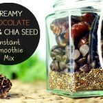 Creamy Chocolate Mint and Chia Seed Instant Smoothie Mix