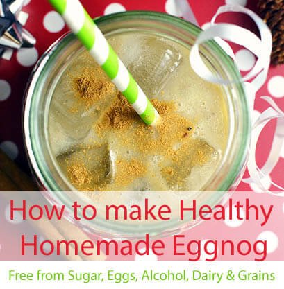How to make Creamy Healthy Homemade Eggnog