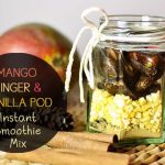 Mango Ginger and Vanilla Pod Instant Smoothie Mixes