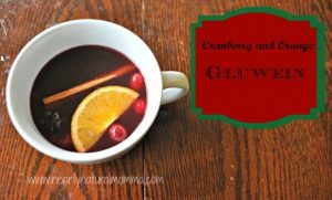 Homemade Cranberry Orange Glüwein