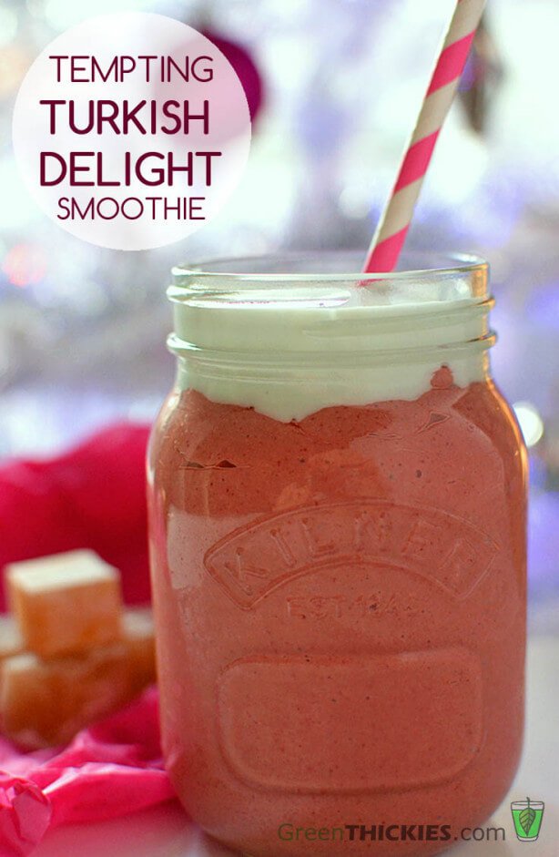 Tempting Turkish Delight Smoothie by Green Thickies