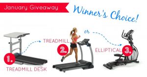 Win a Treadmill worth $1000- January 2014 from Green Thickies