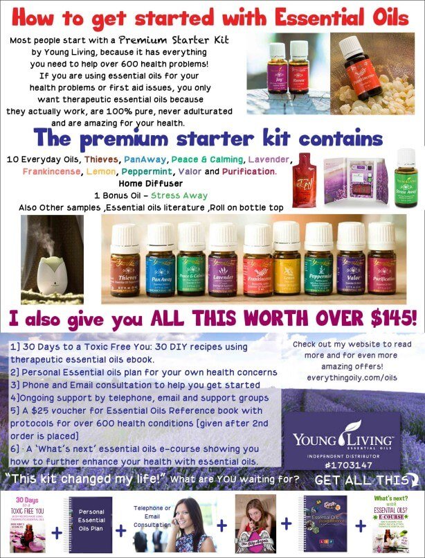 Get started with Essential oils in October and get all this at no cost to you!