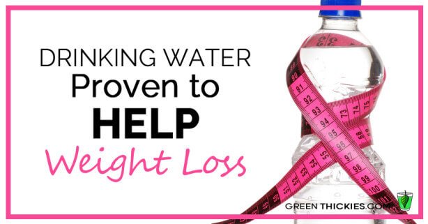 Drinking Water Proven To Help Weight Loss