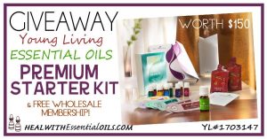 Young Living Essential Oils Premium Starter Kit Giveaway worth $150