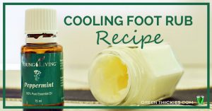 Cooling Foot Rub Recipe