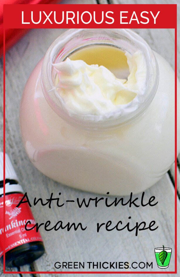 Luxurious Easy Anti-wrinkle cream recipe