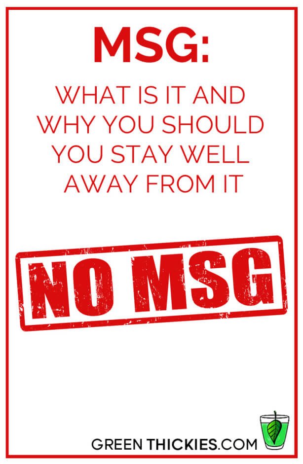 MSG What Is It and Why You Should You Stay Well Away From It
