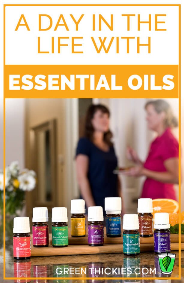 A day in the life with essential oils