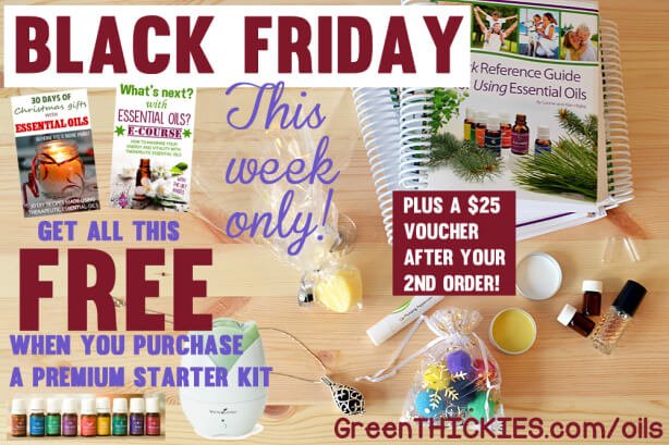 Amazing Black Friday Essential Oils Offer at Green Thickies