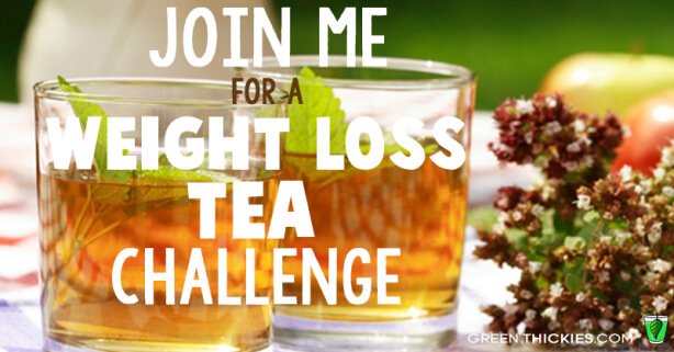 Join me for a weight loss tea challenge
