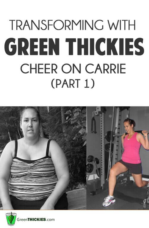 Transforming with Green Thickies cheer on Carrie part 1