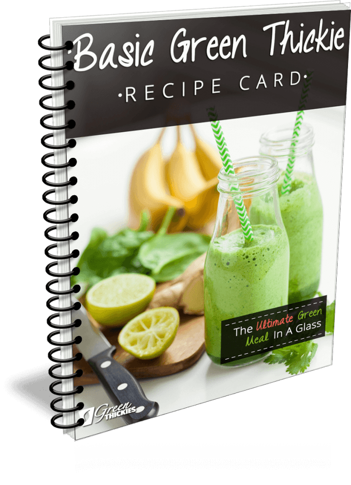 9 Weight Loss Drinks That Work Wonders Basic Green Thickie Recipe Card