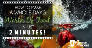 How To Make A Whole Day’s Worth Of Food In JUST 2 MINUTES!