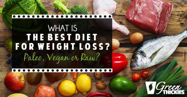 What is the BEST DIET for weight loss? Paleo, Vegan or Raw?