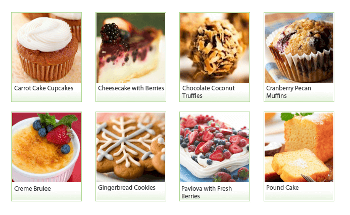 24 guilt free desserts