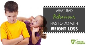 What bad behaviour has to do with weight loss