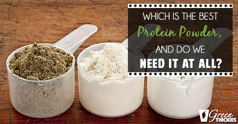 Which Is The Best Protein Powder, And Do We Need It At All?